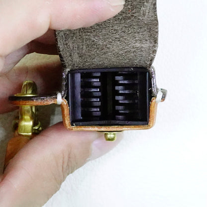Pop-Up Leather Coin Case
