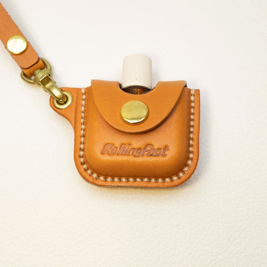 Eye drops leather strap